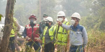 INALUM Perkuat Penanganan Karhutla di Mempawah – Kalimantan Barat, 60 Relawan Grup MIND ID Diterjunkan ke Sekitar Wilayah Operasional BAI