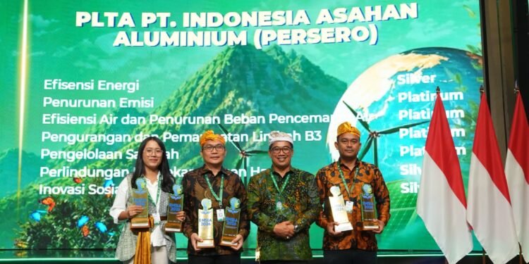 PLTA INALUM Raih 8 Penghargaan ENSIA 2026, Perkuat Komitmen Industri Berkelanjutan