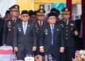 Wali Kota Wesly Hadiri Upacara Peringatan Hari Kesaktian Pancasila di Tugu Letda Sudjono Bandar Betsy
