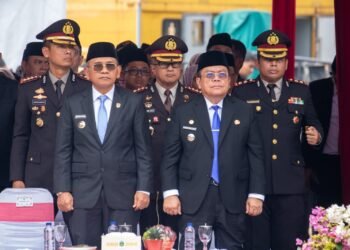 Wali Kota Wesly Hadiri Upacara Peringatan Hari Kesaktian Pancasila di Tugu Letda Sudjono Bandar Betsy