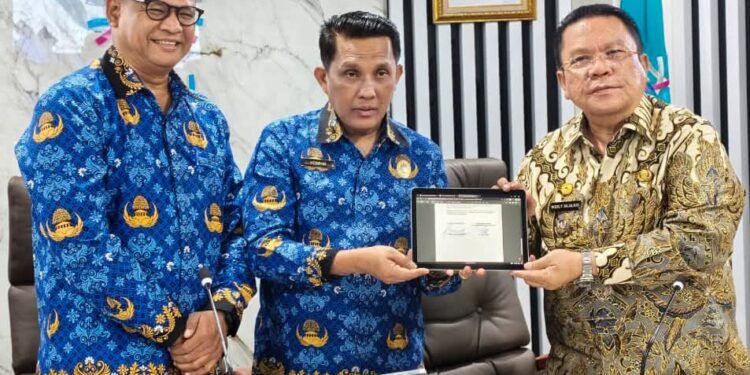 Wali Kota Wesly Ekspos Manajemen Talenta Pemko Pematangsiantar di BKN