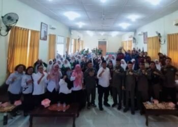 FKUB Batu Bara Sosialisasikan Moderasi Beragama kepada 250 Pelajar SMKN 1 Air Putih