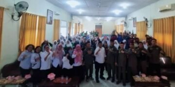 FKUB Batu Bara Sosialisasikan Moderasi Beragama kepada 250 Pelajar SMKN 1 Air Putih