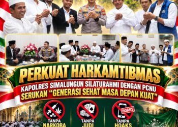 Sambut Pengurus PCNU Simalungun Masa Khidmah 2026-2031, Kapolres Ajak Ulama Jaga Kamtibmas Tanpa Judi, Narkoba, dan Hoaks